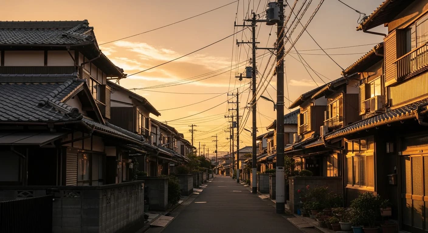 熊本の住宅街